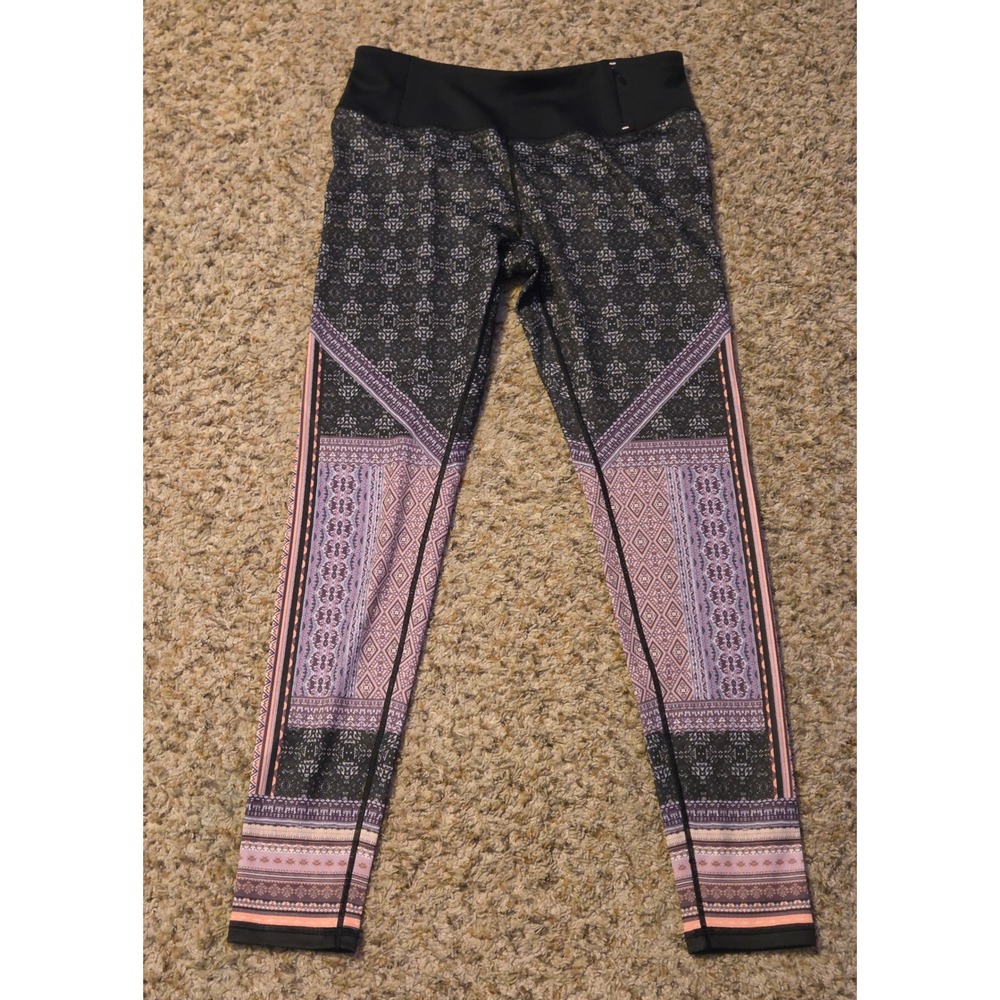 CALIA By Carrie Underwood Geometric Pattern Leggings Women's Size Medium